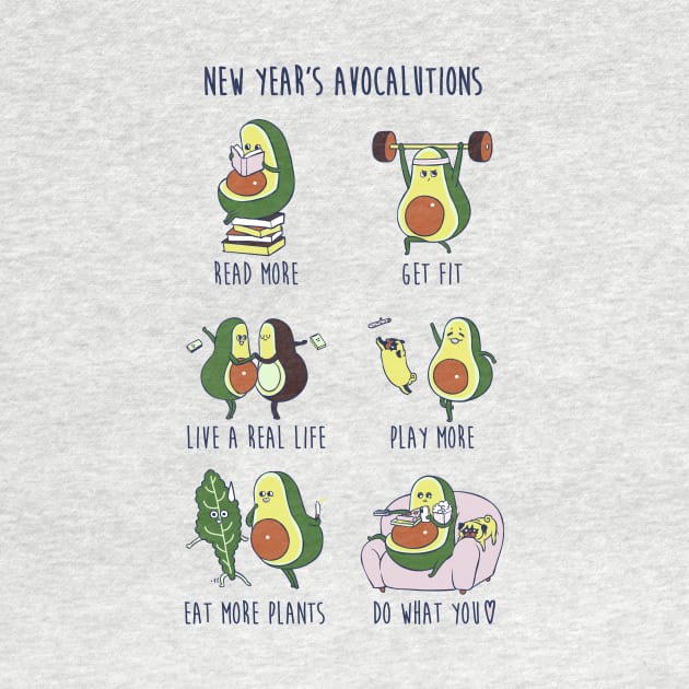 New Year's Resolutions with Avocado by huebucket